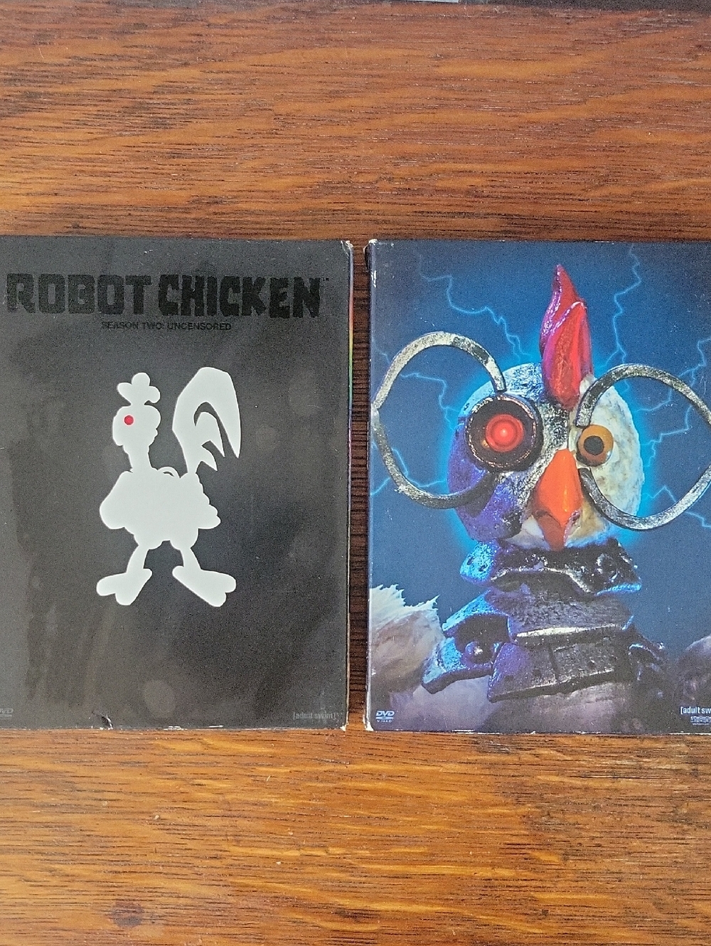 Set Of 2 Robot Chicken DVD Box Sets